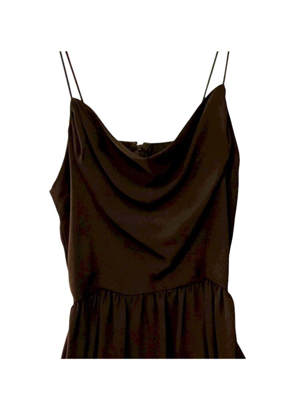 Evening Dress Women's 8 Strappy Black + Jacket by Pellini After 5 VTG 70's - Picture 3 of 16
